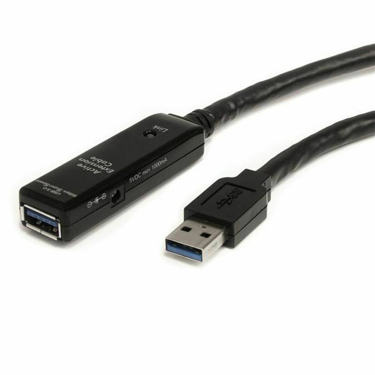USB kábel Startech USB3AAEXT10M USB A Čierna